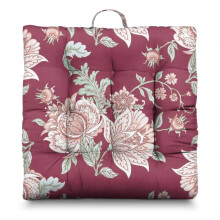 Boho meditatiemat met paisleyprint, vierkant, 22x22 inch