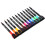 Magnetiska whiteboardpennor med fin spets, 12-pack 1