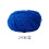 Koningsblauw polyester haakgaren, dik, 2 rollen 1