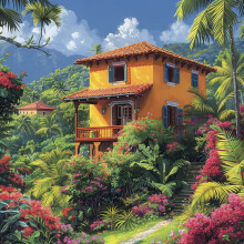 Hawaii Landscape Wooden Jigsaw Puzzle 300 Pieces