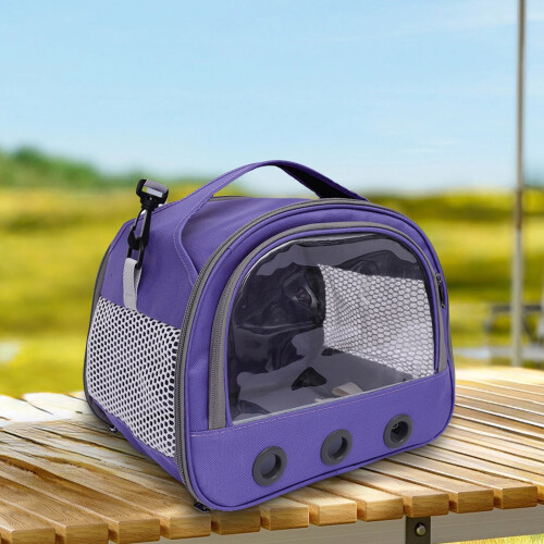 Borsa da viaggio pieghevole e portatile per uccelli e criceti