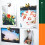 Gold Heart Refrigerator Magnets Home Decor 22 Pcs 5