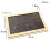 WHAMVOX Chalkboard Message Board Black 30x20cm 6