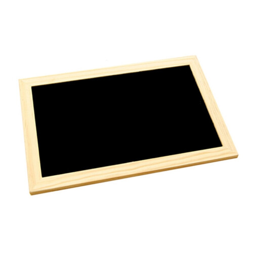 WHAMVOX Chalkboard Message Board Black 30x20cm 1