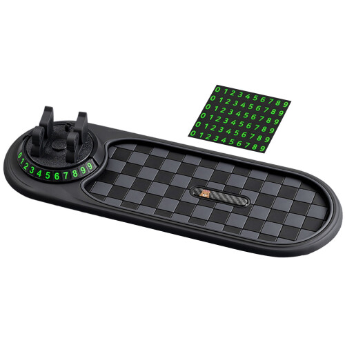 Autodashboardmat met draaibare telefoonhouder (1 stuk) 1