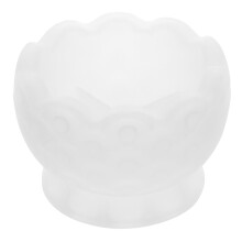 Stampo in silicone bianco per ciotole, ideale per lavori artigianali.