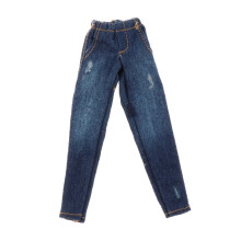 Doll Pants Blue Miniature Trousers for 6 Inch Female