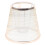 Abajur din material textil transparent, tip tambur, pentru candelabru 1