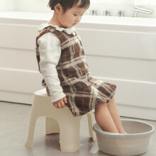 Tabouret de salle de bain Karymi petit modèle – Plastique épais antidérapant,