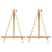 Mini Wooden Easel Stand for Kids 24x18x2 cm 2 pcs