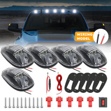 No-Drill Solar Cab LED Roof Lights for Pickup Trucks