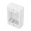 Supvox surface mount switch box white weatherproof 1