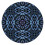 Toalha de mesa boho impermeável em tecido Oxford, redonda, 114-132 cm (45-52 polegadas) 1