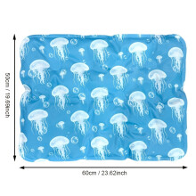 (L-50*60cm) 1pc multi-model extra grote en verdikte koelmat voor huisdieren, zomerkoelmat voor honden, koelslaapmatje voor katten,,