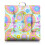 Μαξιλάρι διαλογισμού Paisley Boho Square 22x22 ίντσες 1