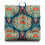 Μαξιλάρι διαλογισμού Paisley Boho Square 22x22 ίντσες 1