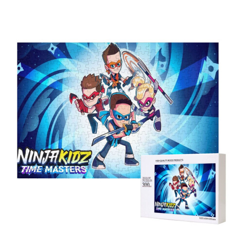 Puzzle Ninja per bambini, 300 pezzi, giocattolo artistico
