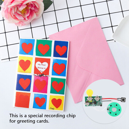 Module de puce sonore enregistrable pour cartes et loisirs créatifs. 1