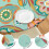 Round Tablecloth Waterproof Oxford Fabric44Inch 4