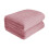 Manta Raschel Rosa Rubor 70x100cm Doble Capa 1