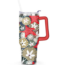 Bicchiere termico da viaggio Starfish in acciaio inossidabile da 40 oz con vuoto
