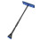 Car Snow Brush with Ice Scraper Extendable EVA Foam Blue 4