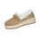 Dam vinterloafers med fleecefoder, khaki, storlek 9.5US 1