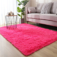 Tapis d'intérieur Crystal Velvet 80 x 200 cm, rose fuchsia