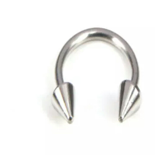 Ezüst orrkarika finom testpiercing ékszer