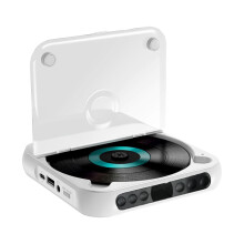 Prenosný CD prehrávač s Bluetooth 5.1, AUX a prehrávaním z USB