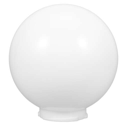 Κάλυμμα φωτισμού Orb για εξωτερικούς χώρους, λευκό, 1 τεμάχιο, διάμετρος 7,9 ιντσών