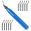 Deburring Tool Kit Alloy Burr Remover with 10 Blades and 1 1