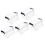 Opbergdozen met deksels, 5 stuks mini plastic opbergbakken 1