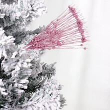 Pink Christmas Tree Branch Extensions Plastic 26.8x3.9x1.6