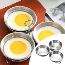 Stainless Steel Egg Steamer and Poacher Rack