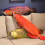 Almofada de pelúcia de carpa dourada Arowana, macia e recheada. 4