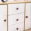 Wooden Cabinet Pulls Black Walnut 6 pcs 45mm 5