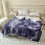 Queen Throw Blanket 90x90 in Double-Layer Lamb's Wool Milk 5