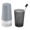 Bicchiere di plastica trasparente grigio (2 pezzi) 2
