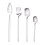 UNOMOR Stainless Steel Forks Set for Camping 5
