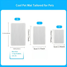 Alfombrilla refrescante para mascotas resistente a masticaciones, almohadilla refrescante de Gel de hielo, adecuada