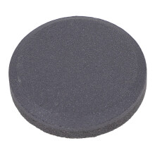 Un outil d'affûtage de couteau rond noir à double face