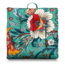 Paisley meditatiekussen Boho vierkant 22x22