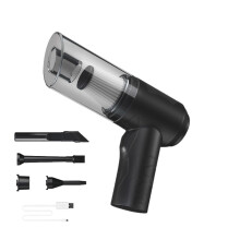 Aspirador de carro sem fio sem escova de 120 W com sucção dupla e