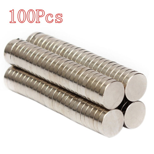 Ceramic Magnets 8x2mm N50 Round 100 Pcs