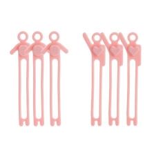 Correas reutilizables para cables de auriculares y cargadores (6 unidades)