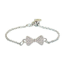 Inel din argint sterling cu fluture și zirconiu cubic