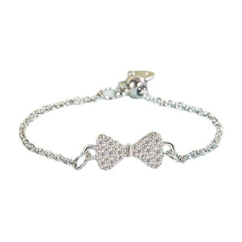 Inel din argint sterling cu fluture și zirconiu cubic