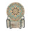 Mandala Boho onderzetters set van 6 stuks met houder 1