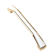 Poignée de porte de meuble en alliage de zinc, lot de 5, entraxe de 128 mm